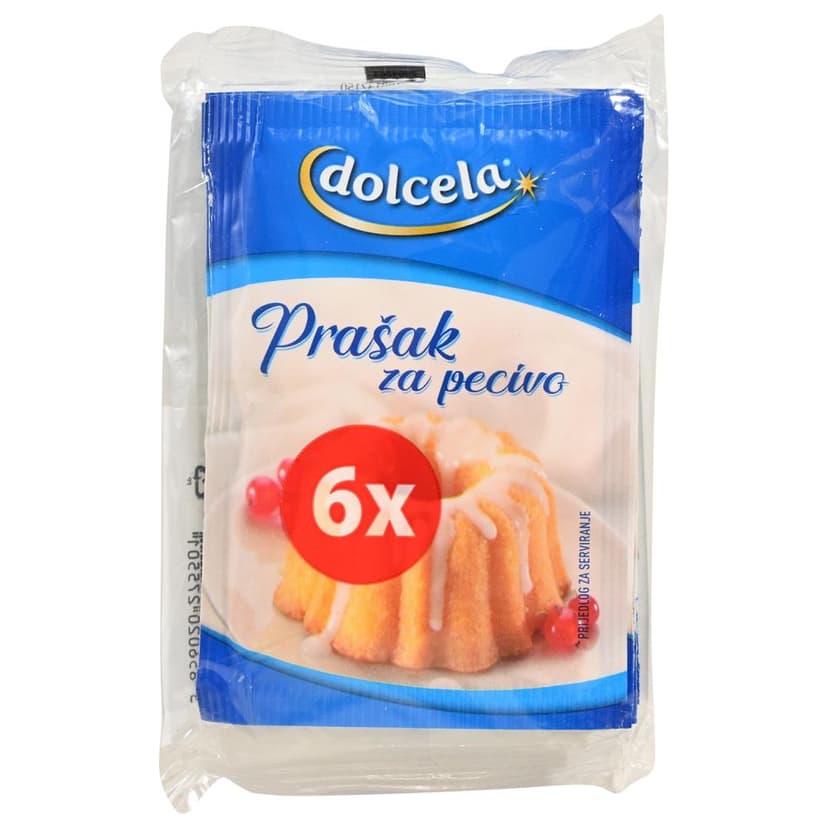 Prašak za pecivo Dolcela 12g 6 pack: Akcija (Bakmaz) 11.12