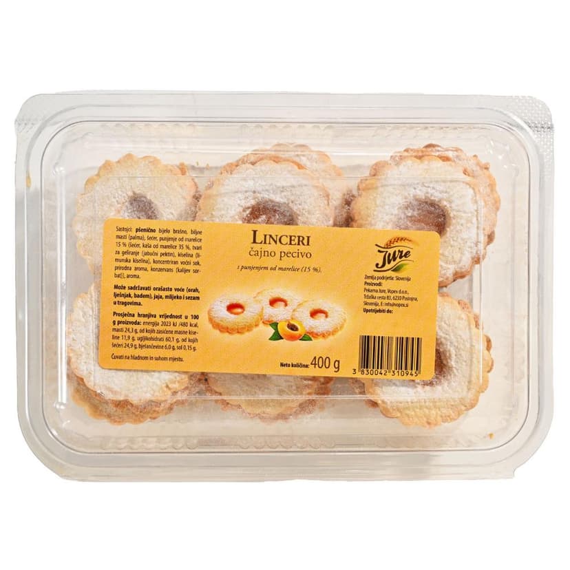 Lasta Rondini Jure Linzeri 1100g: Akcija (Plodine) 7.1.